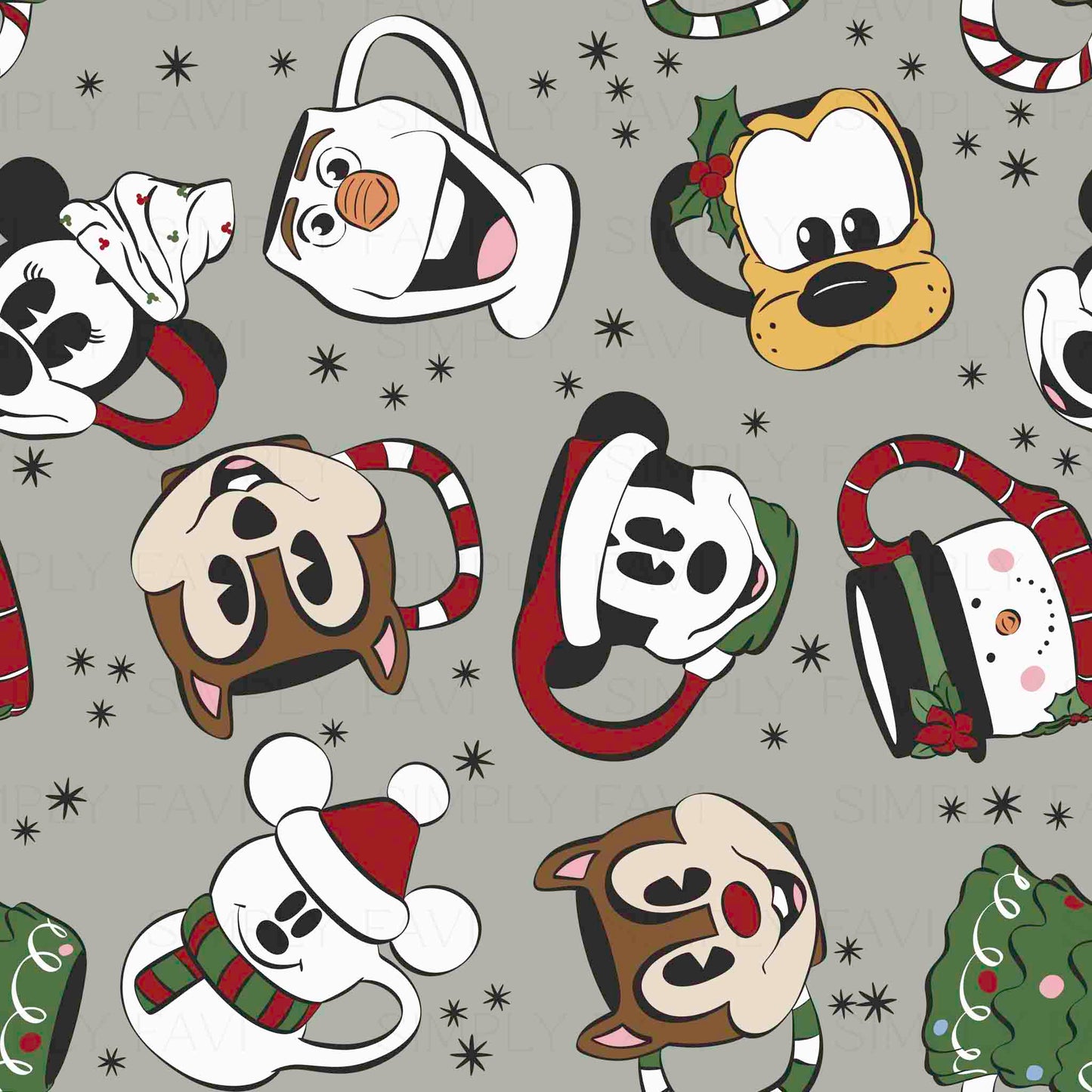 Christmas Mugs 2.0 Revamp