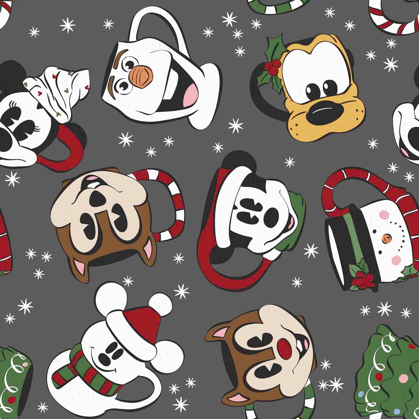 Christmas Mugs 2.0 Revamp