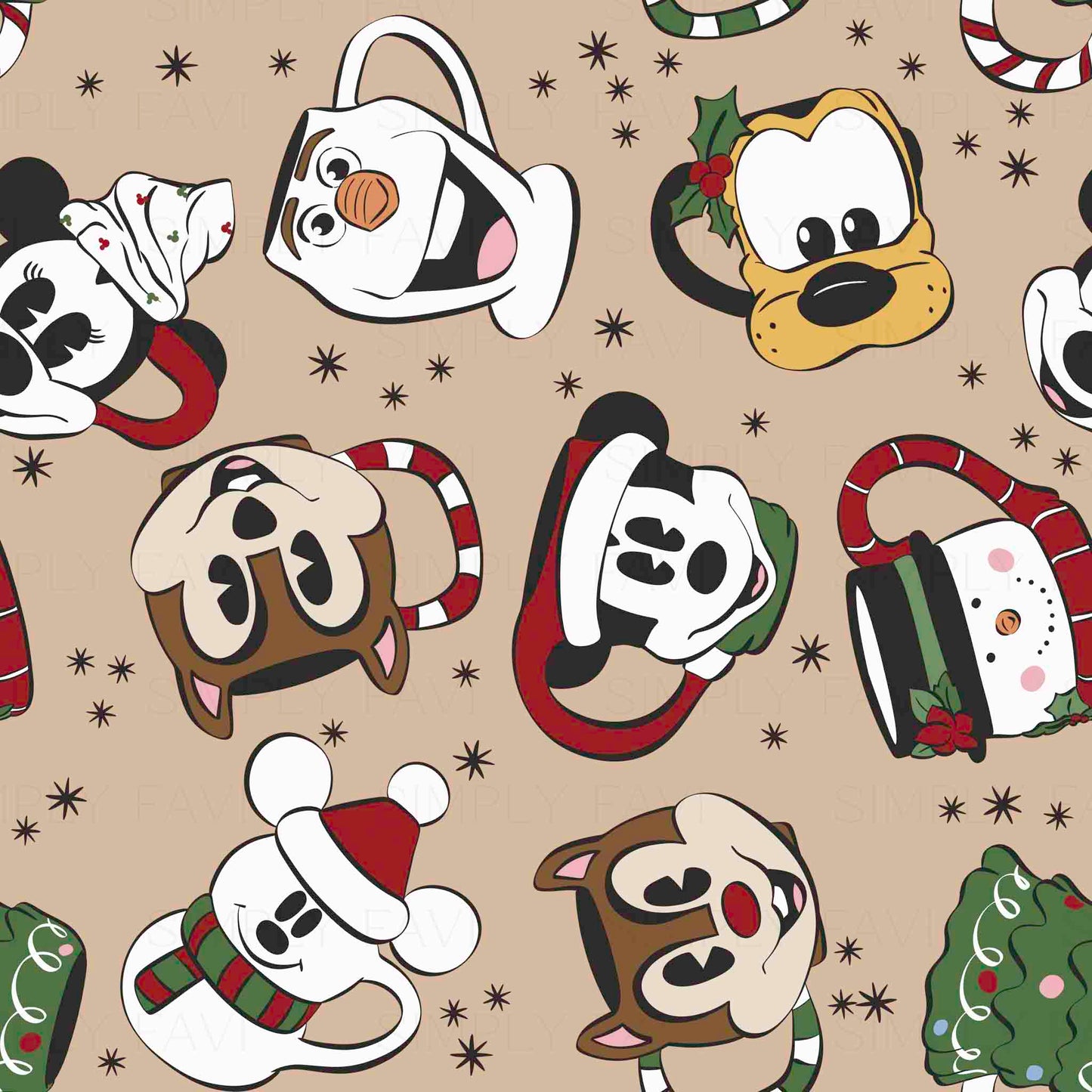 Christmas Mugs 2.0 Revamp