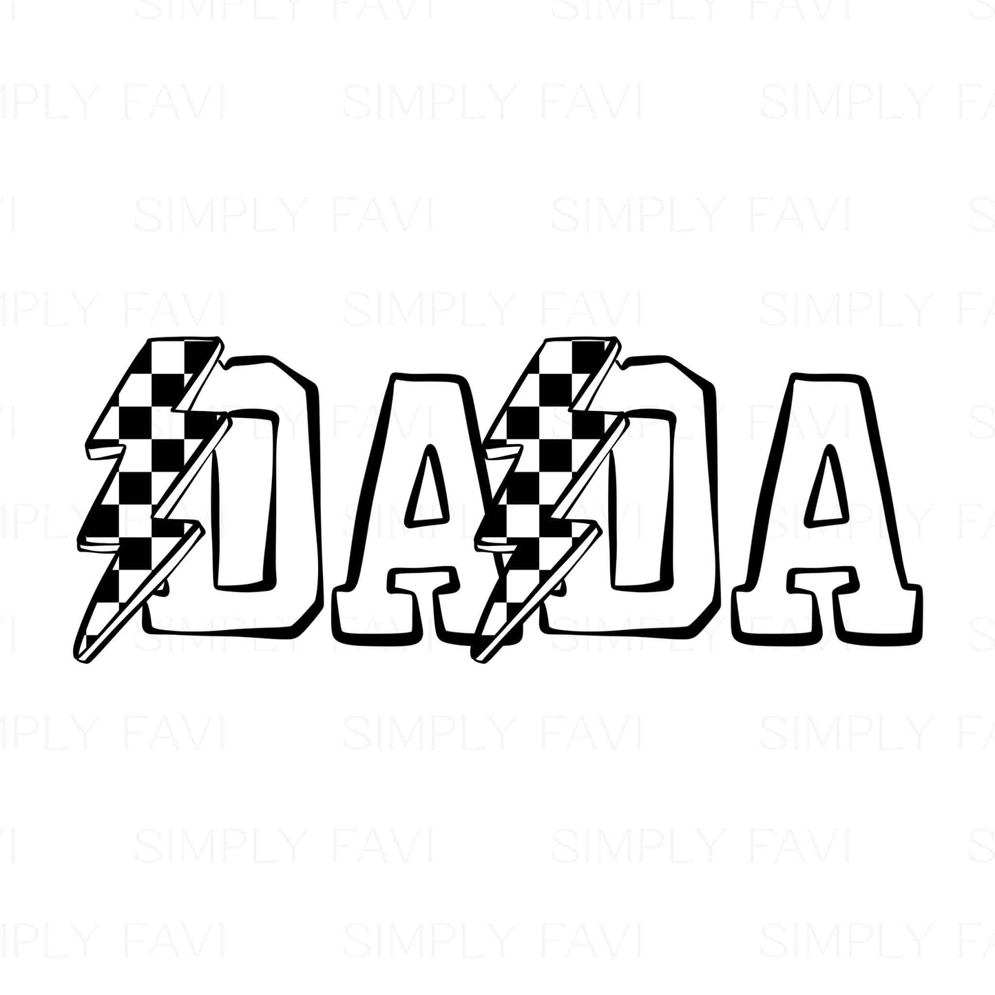 Thunder Dada PNG (set of 8 )