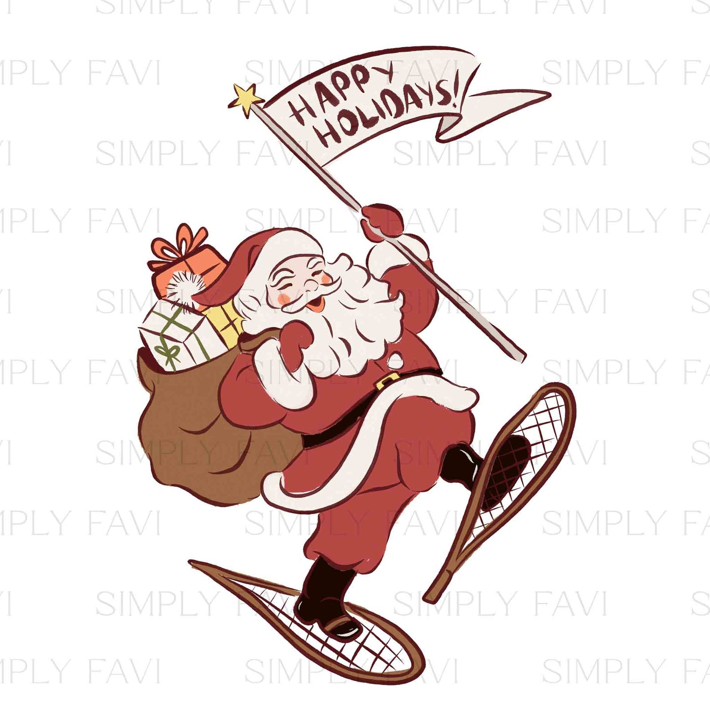 Happy Holidays (set of 2) PNG