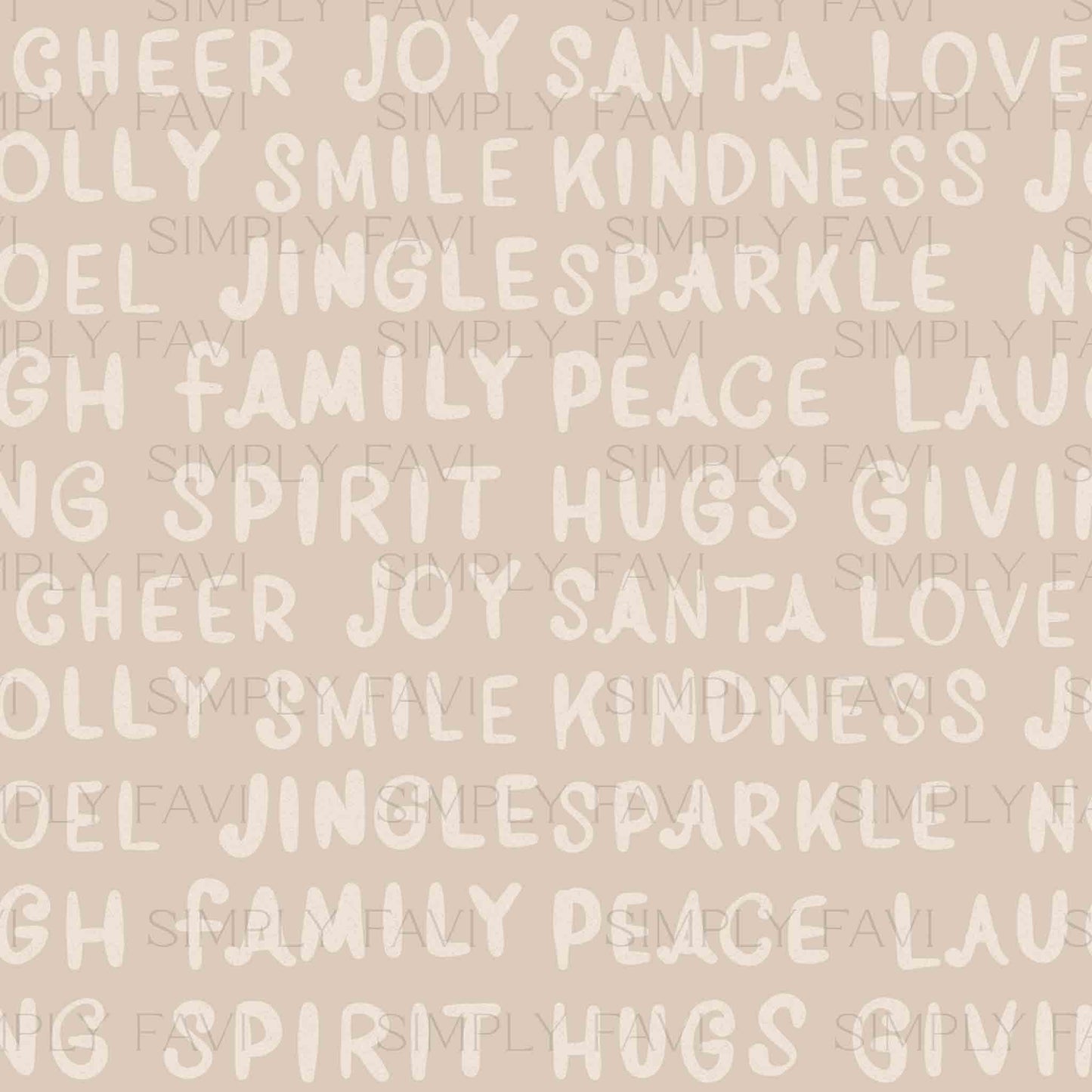 Holiday Words (set of 8)