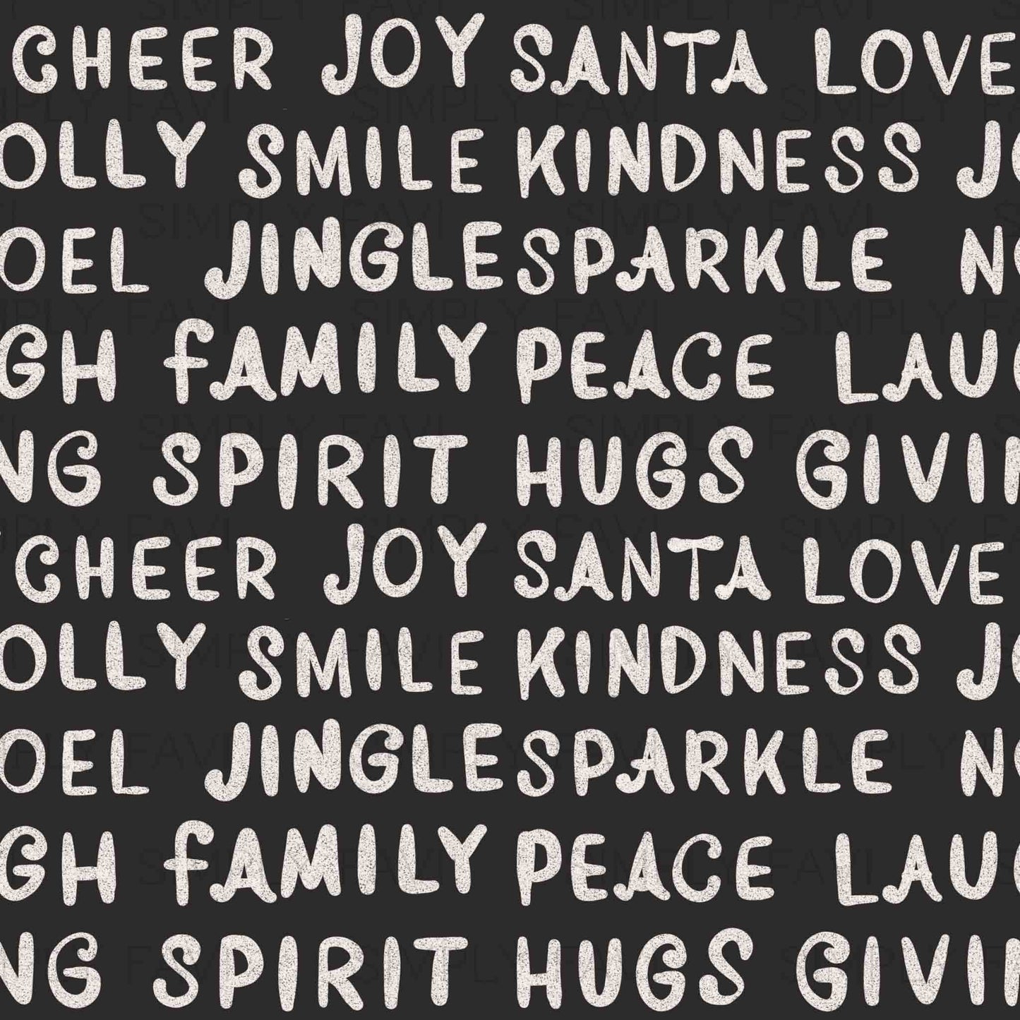 Holiday Words (set of 8)