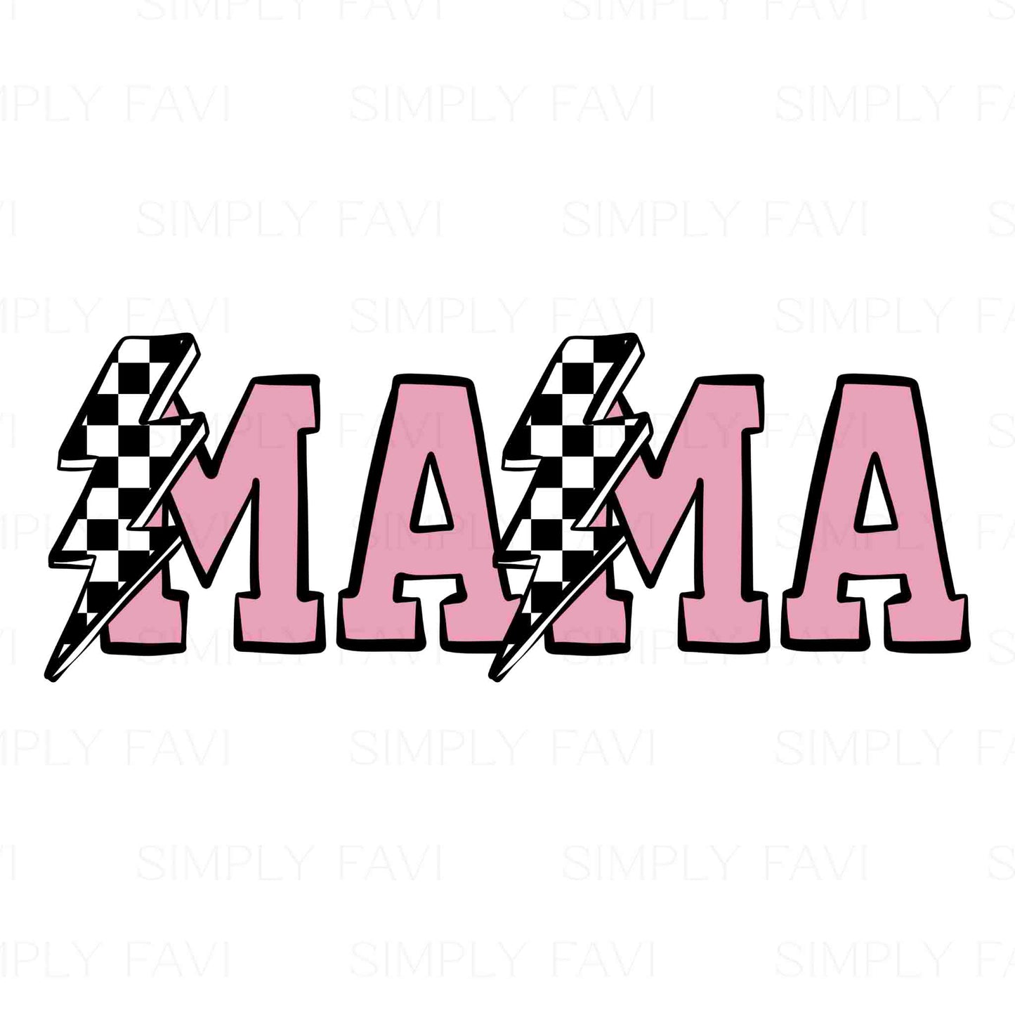 Thunder Mama PNG (set of 8)