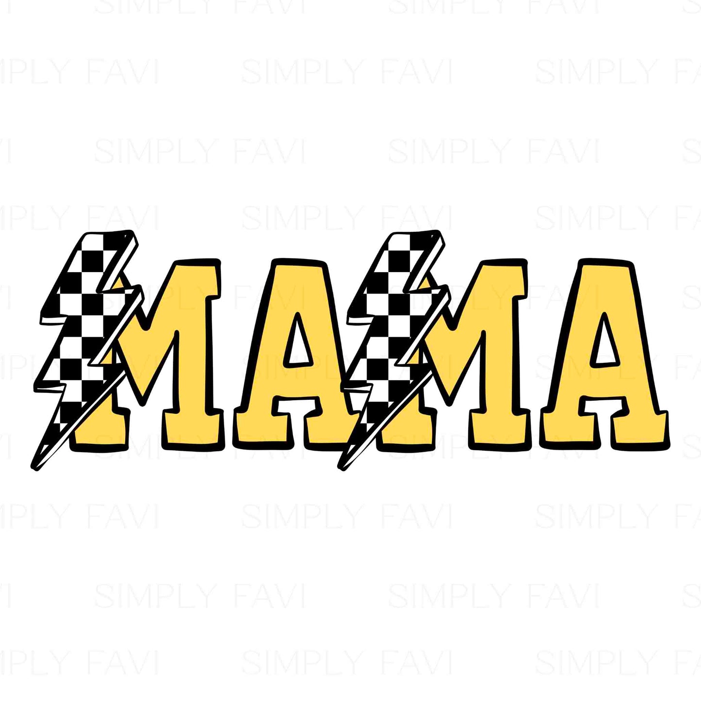 Thunder Mama PNG (set of 8)