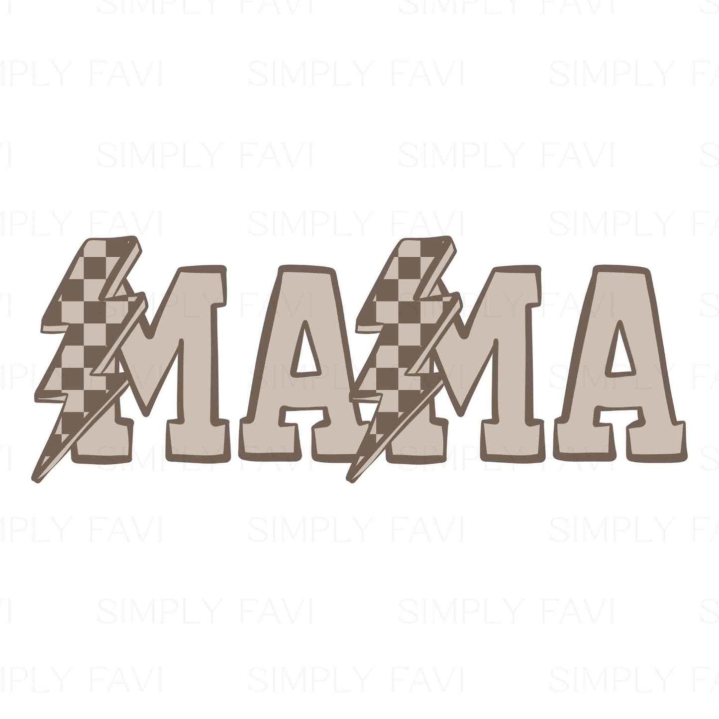 Thunder Mama PNG (set of 8)