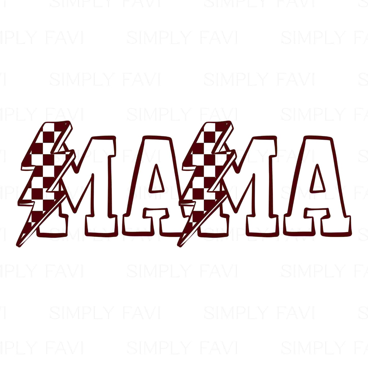 Thunder Mama PNG (set of 8)