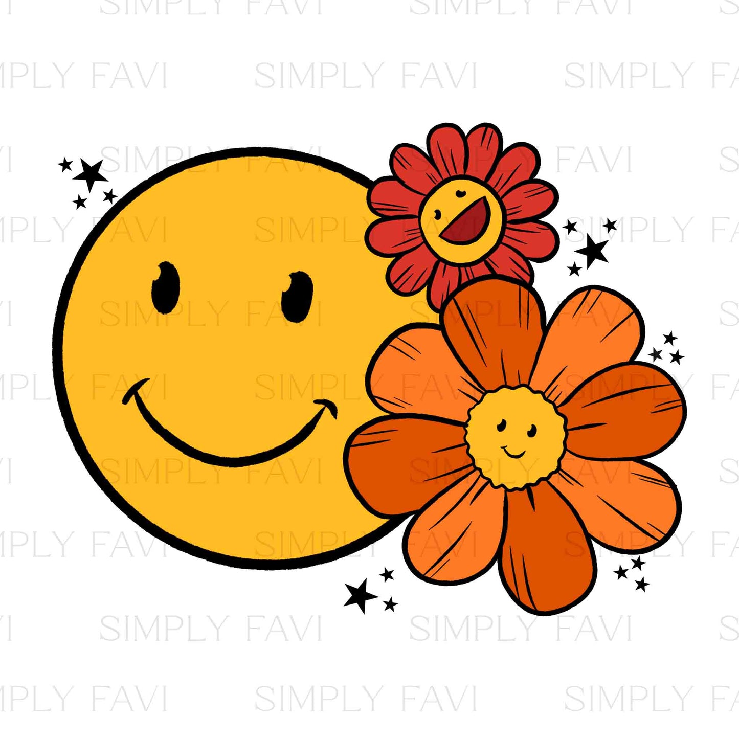 Retro Smiley 2.0 PNG