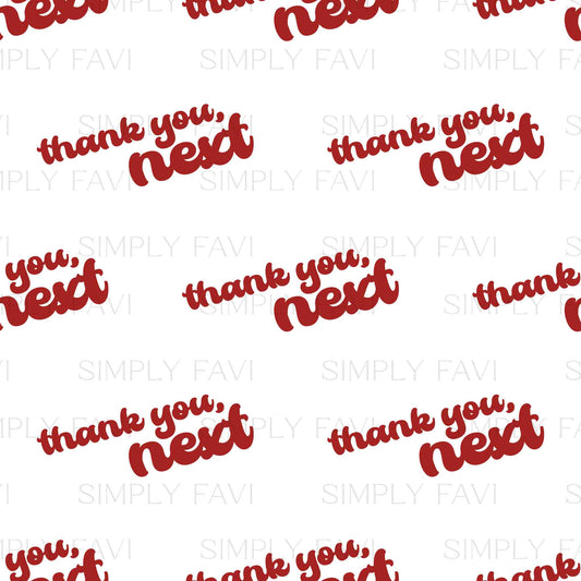 Thank you, Next (set of 5)