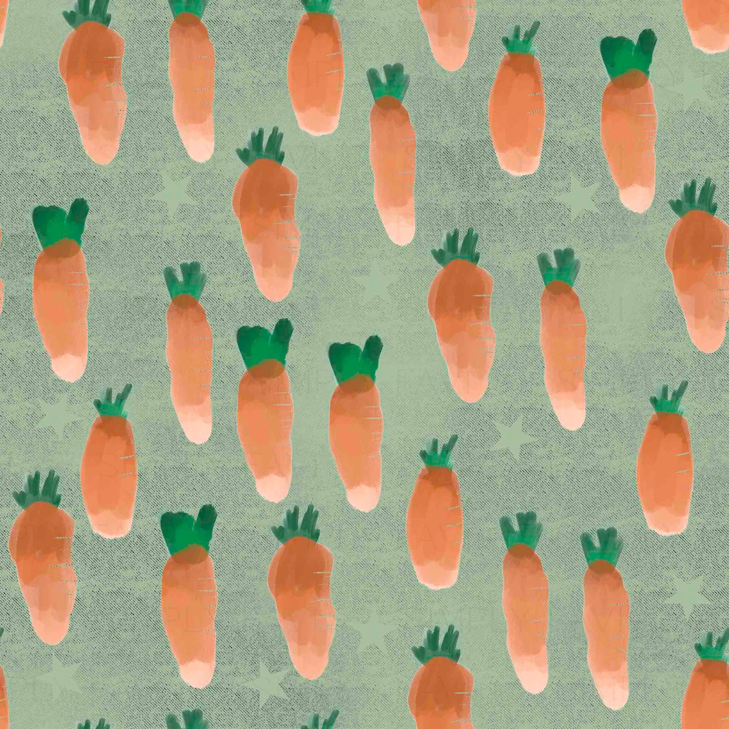 Watercolor Carrots