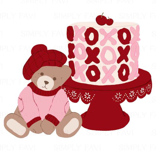 XOXO Bear PNG