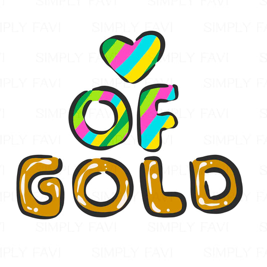 Heart of Gold PNG
